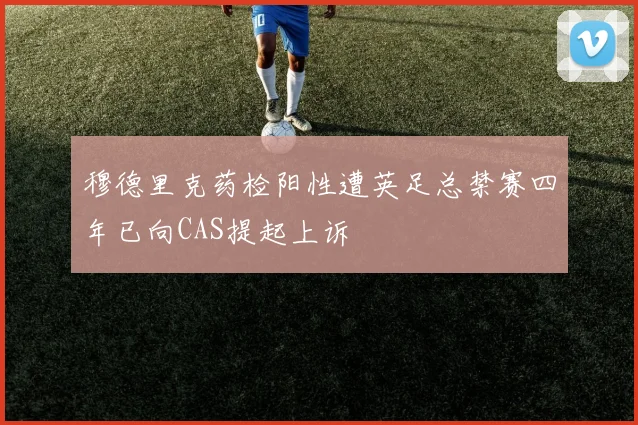 穆德里克药检阳性遭英足总禁赛四年已向CAS提起上诉